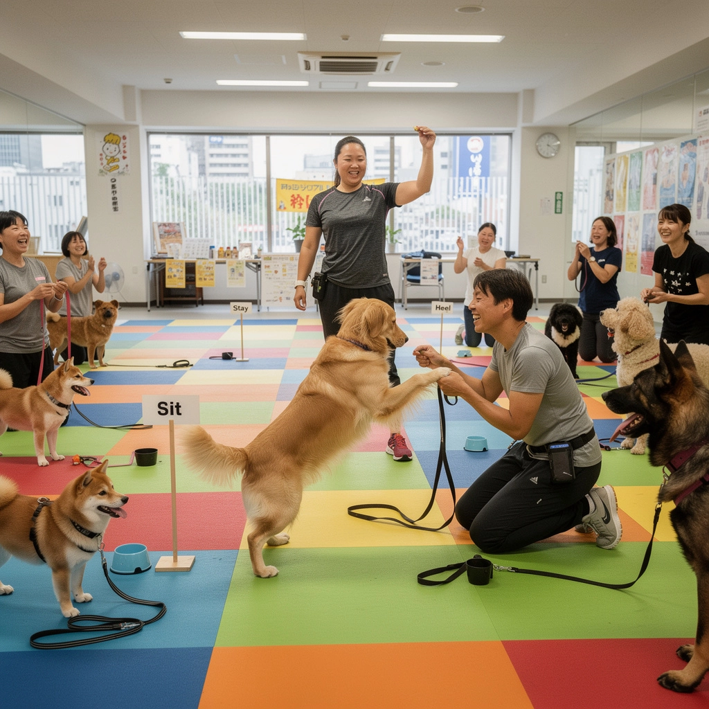 健康チェックを受ける猫と獣医の写真